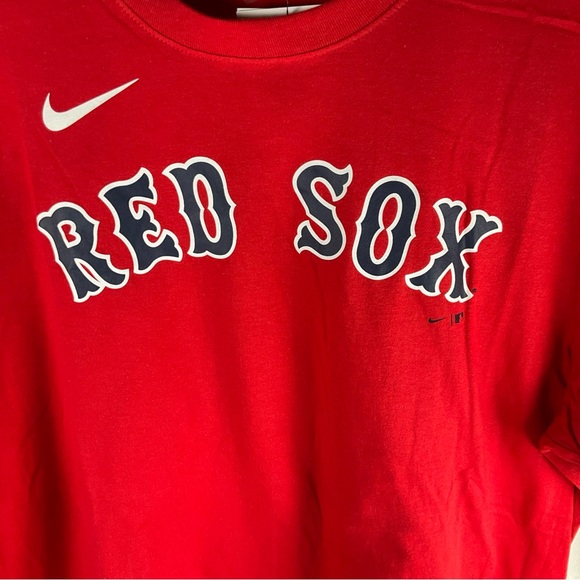 Nike Boston Red Sox’s Men’s Large Red Trevor Story #10 Short Sleeve T-Shirt NWT - Picture 3 of 8